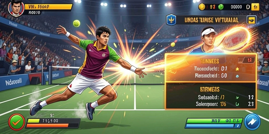 Tampilan utama game yang menarik perhatian.