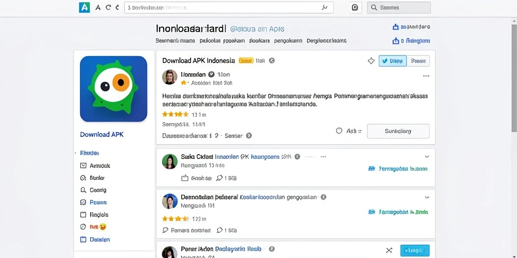Tampilan antarmuka yang user-friendly.