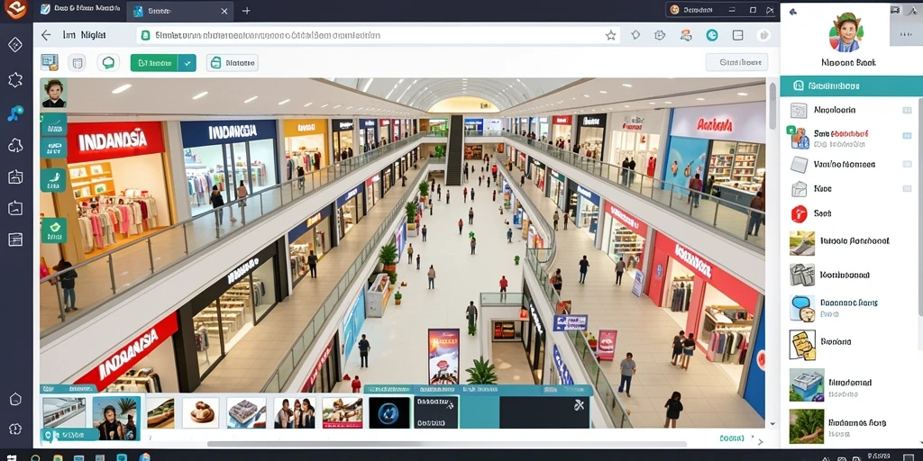 Tampilan antarmuka yang intuitif dan menarik.