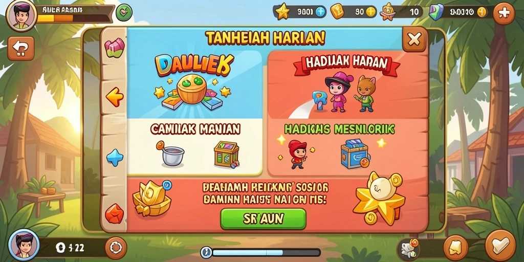 Tampilan utama aplikasi LUCKYBEST88 yang menarik.